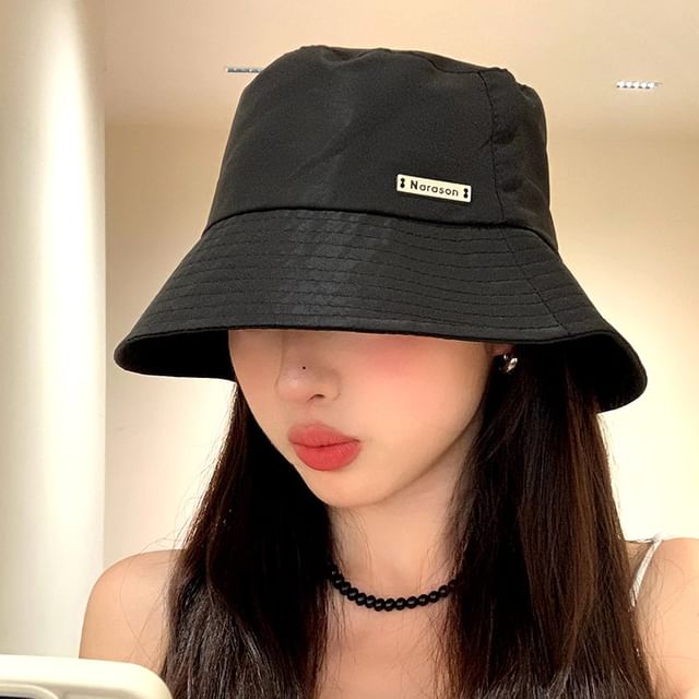 Metal Plate Bucket Hat