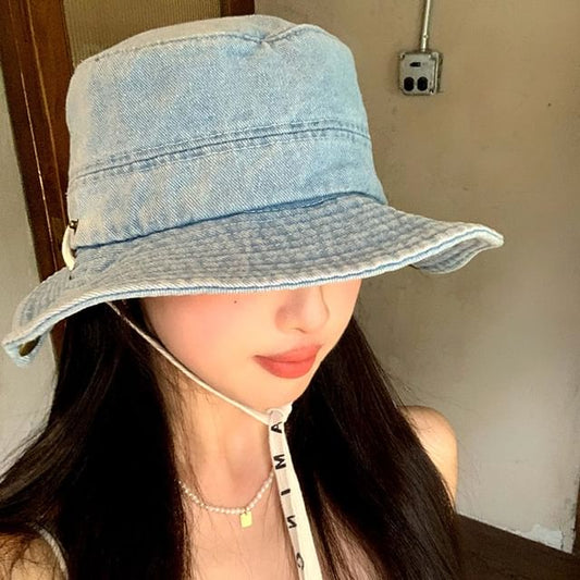 Denim Bucket Hat