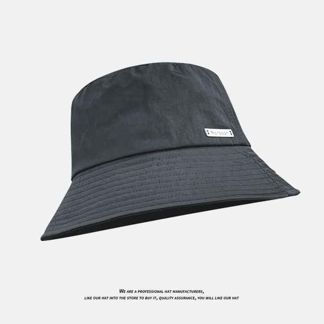 Metal Plate Bucket Hat