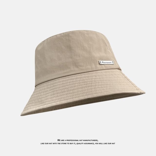 Metal Plate Bucket Hat