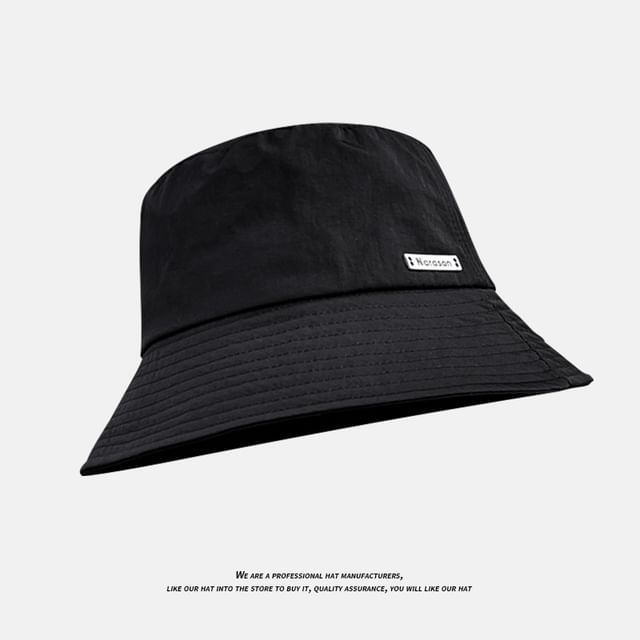 Metal Plate Bucket Hat