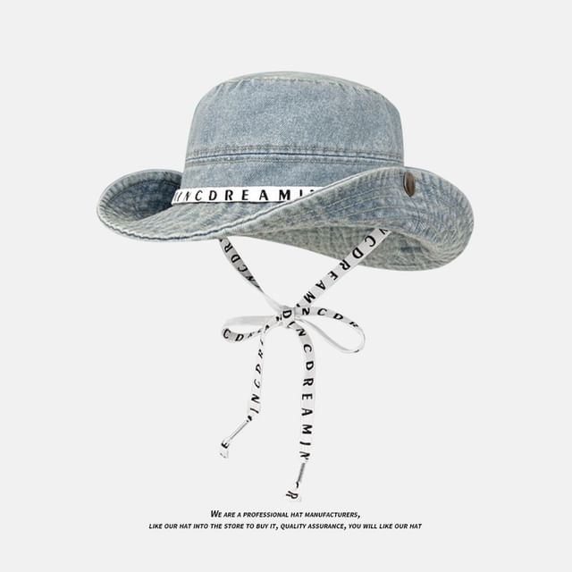 Denim Bucket Hat