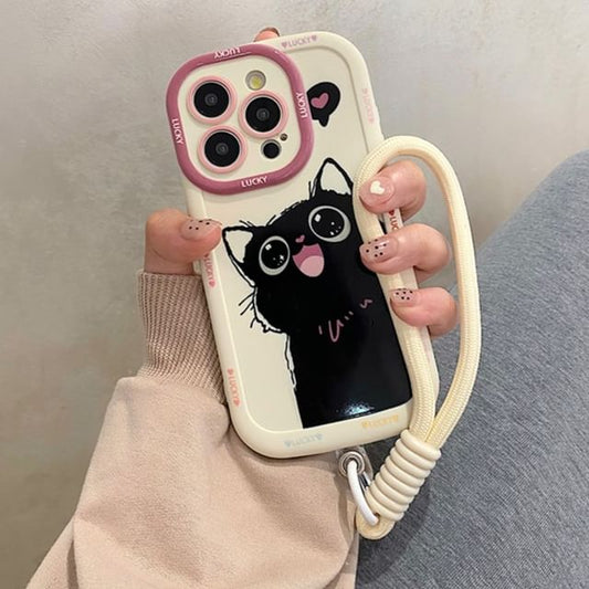 Case Phone Cat / Strap Set