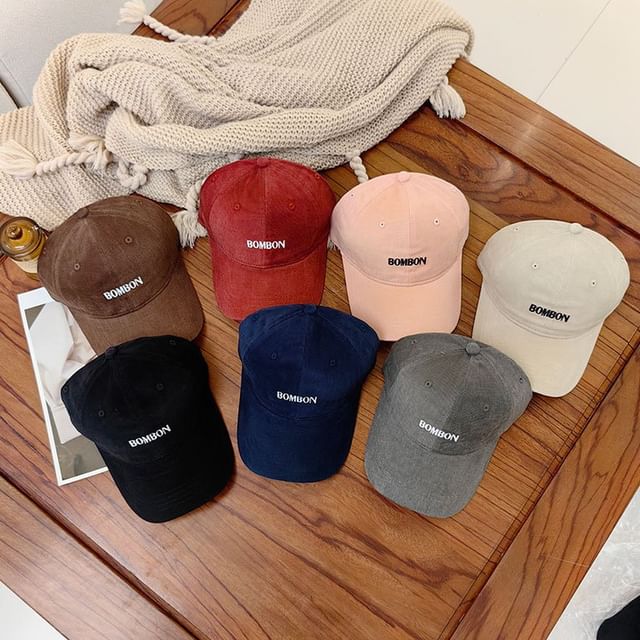 Baseball Lettering Cap Embroidered