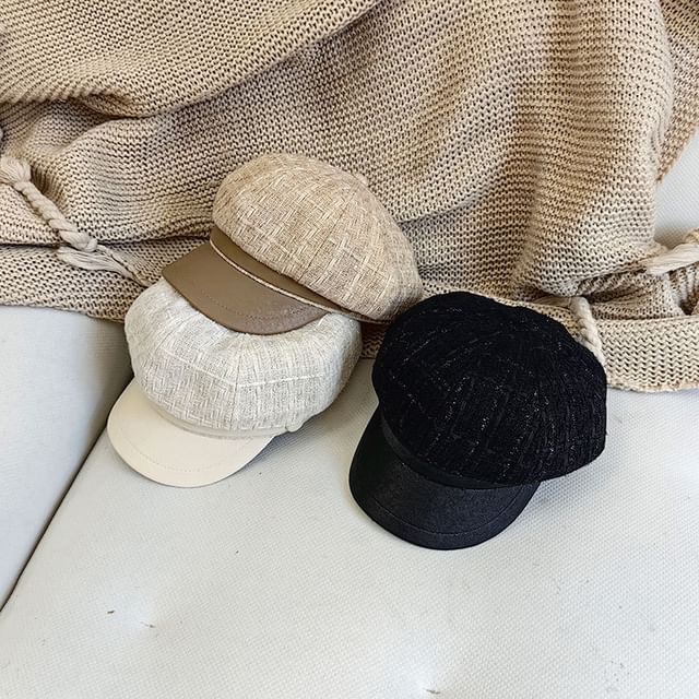 Newsboy Cap Panel
