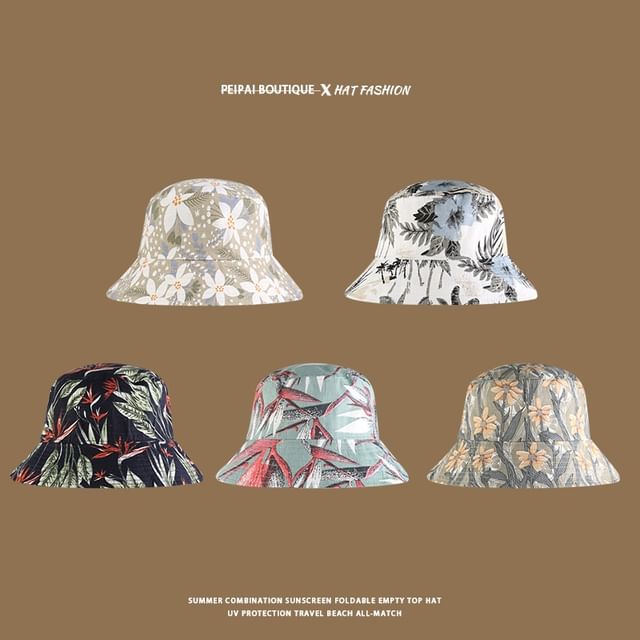 Patterned Bucket Hat