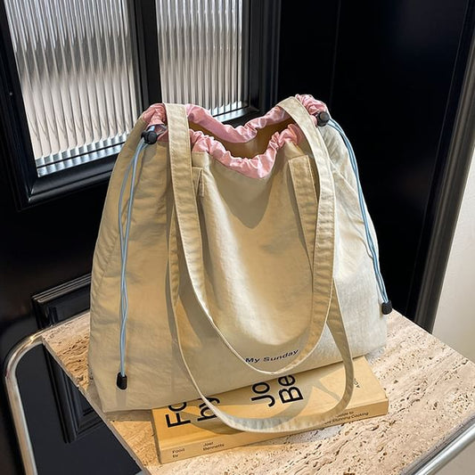 Tote Bag Lettering Canvas