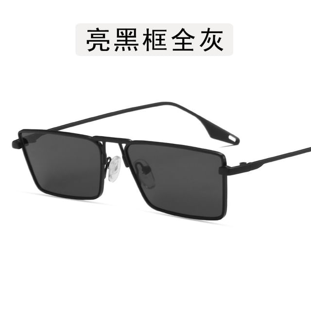 Metal Sunglasses Square Frame