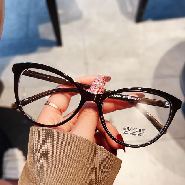 Eye Light Cat Blue Glasses Blocking