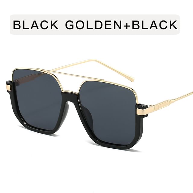 Square Oversized Frame Sunglasses