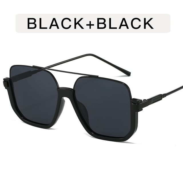 Square Oversized Frame Sunglasses