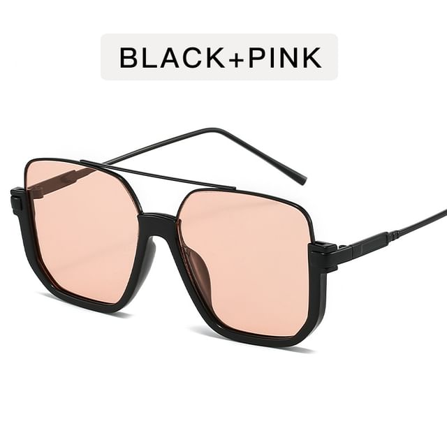 Square Oversized Frame Sunglasses