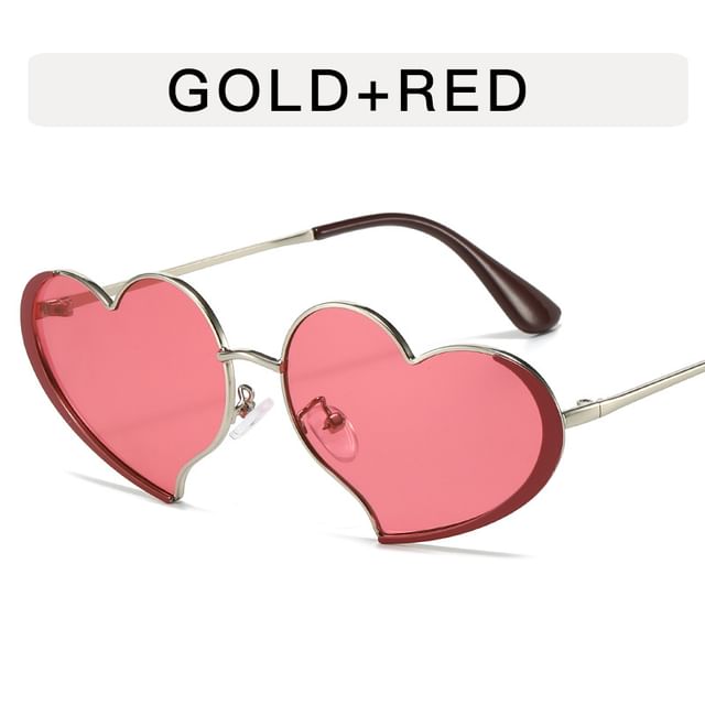 Sunglasses Heart Frame
