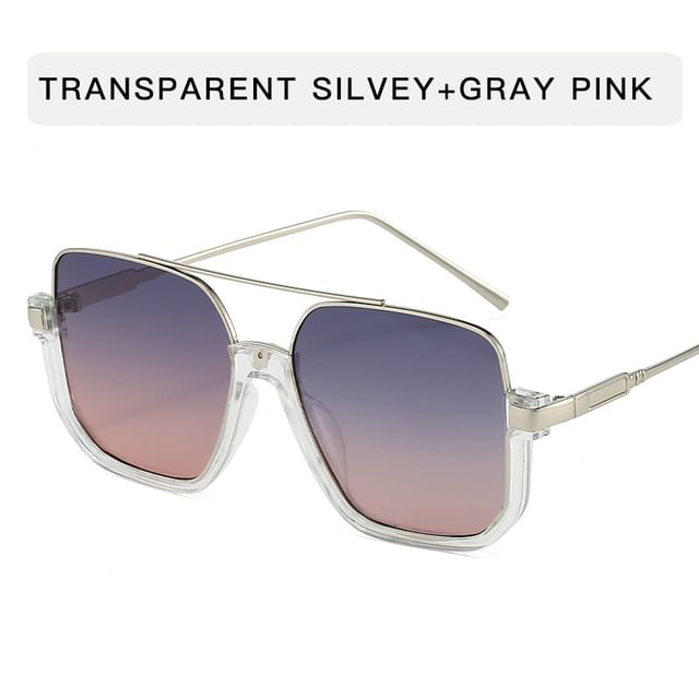 Sunglasses Oversized Frame Square