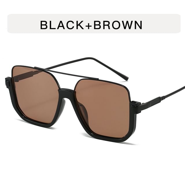 Sunglasses Oversized Frame Square