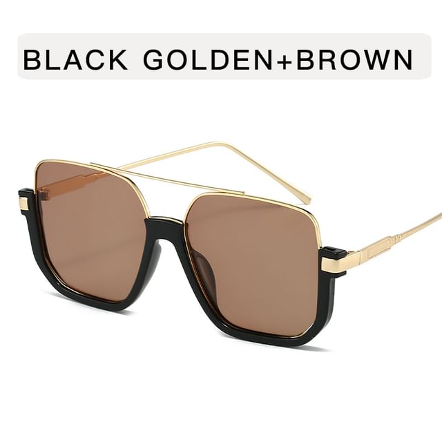 Sunglasses Oversized Frame Square