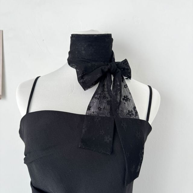 Lace / (Various Scarf Designs) Tie Hair