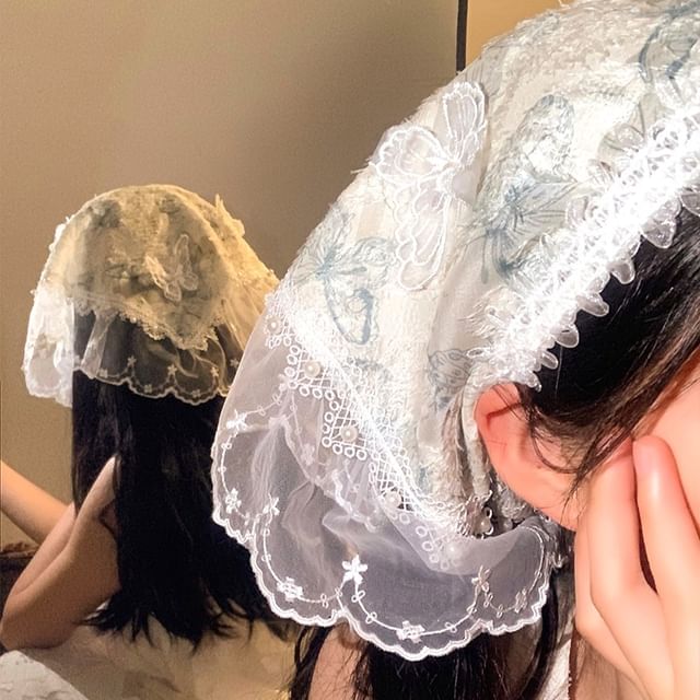 Bonnet Hat Butterfly