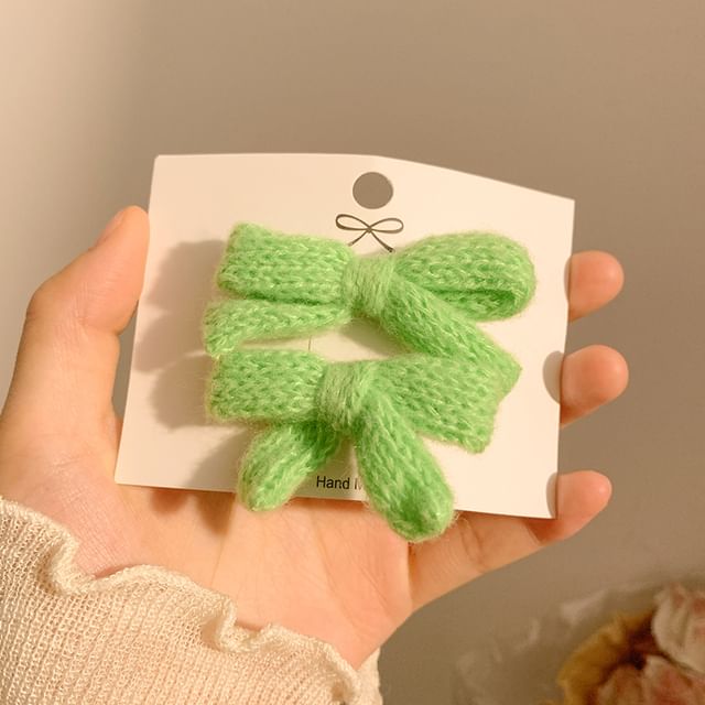 Clip Set Ribbon Hair