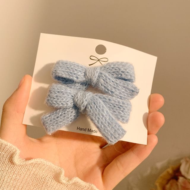 Clip Set Ribbon Hair