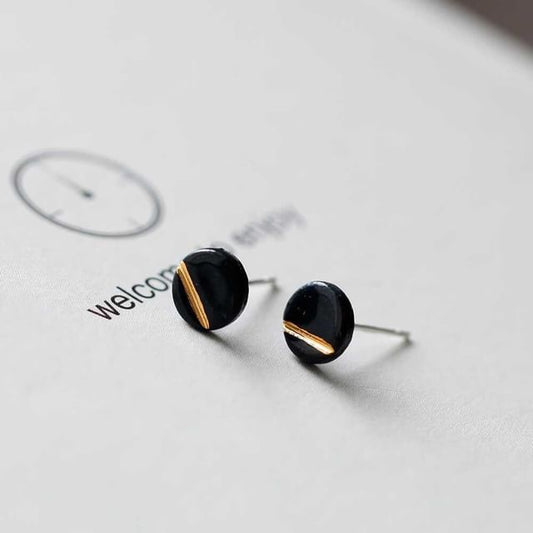 Disc Earring Stud