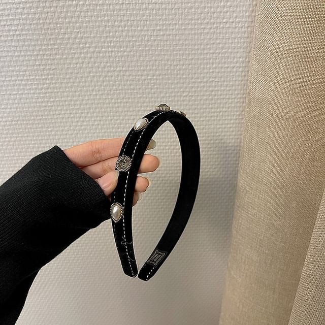 Embellished Headband Textile