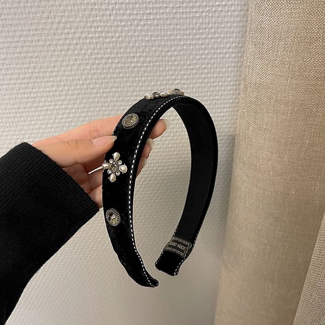 Embellished Headband Textile