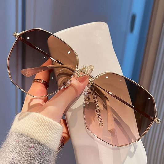 Frame Sunglasses Hexagon