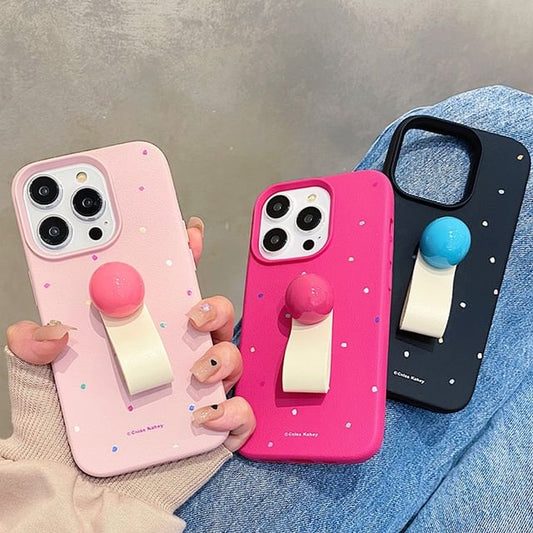 Print Case Phone Finger Strap