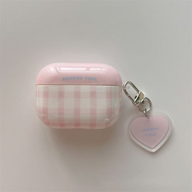 Earphone AirPods Skin Designs) Pro Case (Various Charm / Plaid