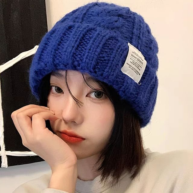 Ear Hat Plain Fluffy