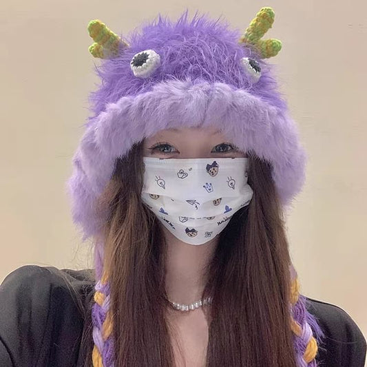 Beanie Fluffy Cartoon Animal