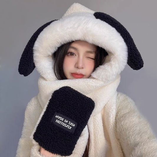 Dog Ear Scarf Hooded