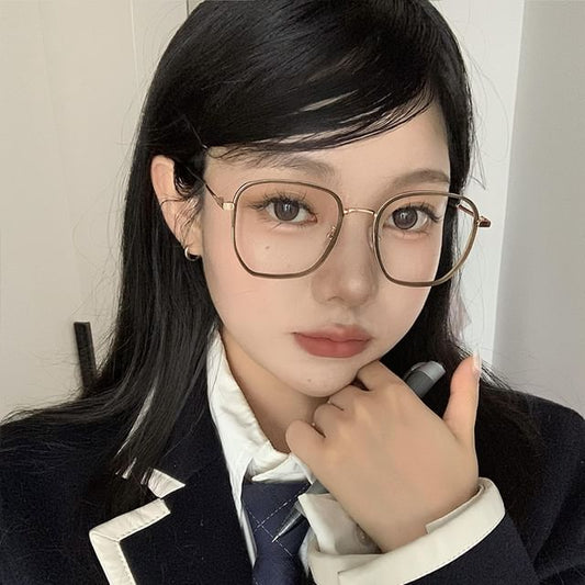 Glasses Frame Square Metal