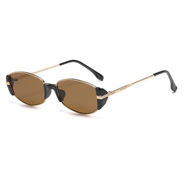 Shield Flat Lens Sunglasses