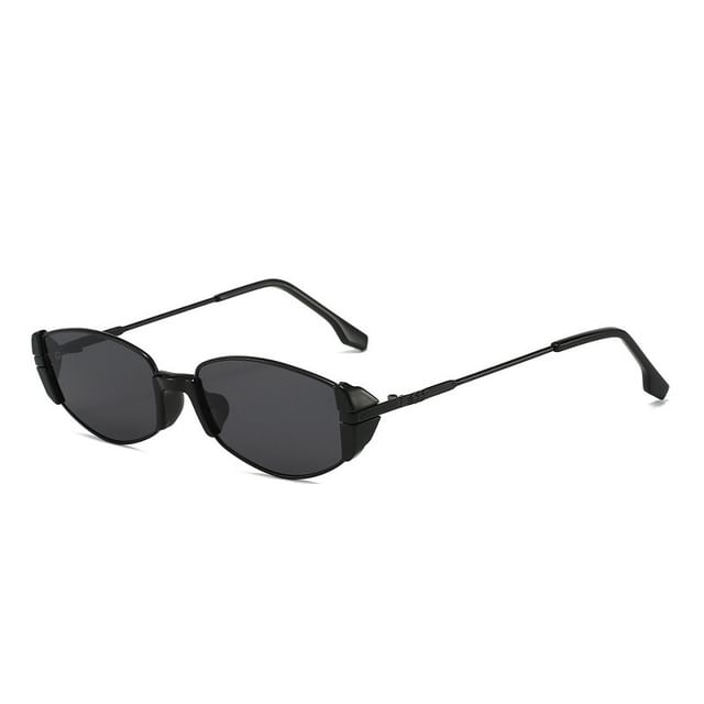 Shield Flat Lens Sunglasses