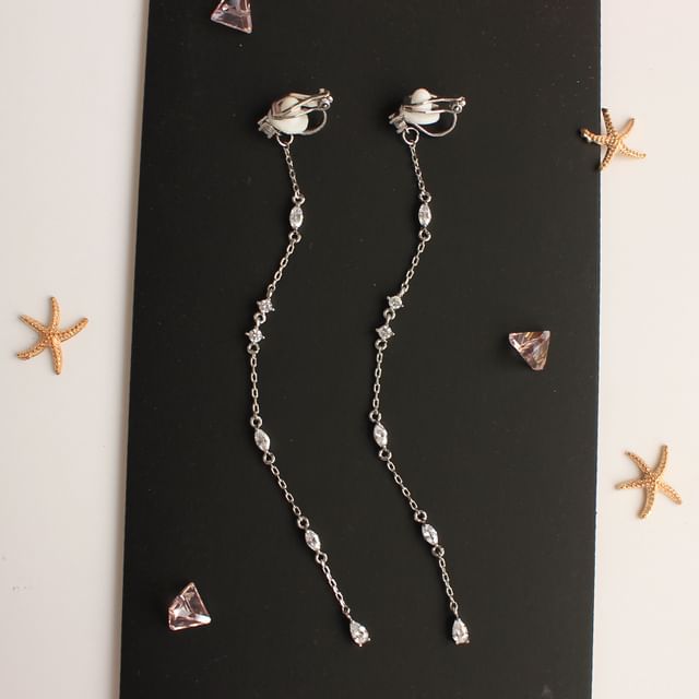 Earring Threader Alloy Rhinestone
