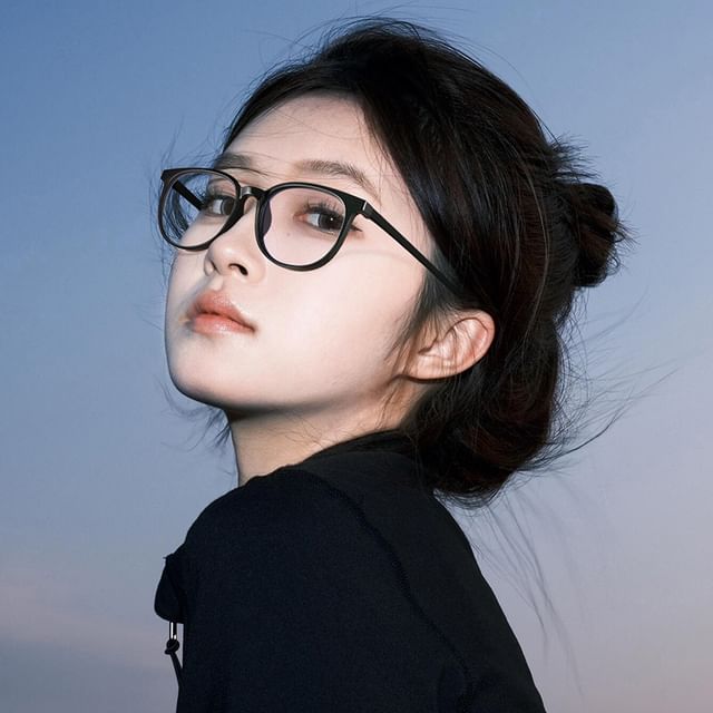 Blue Blocking Eyeglasses Round Light