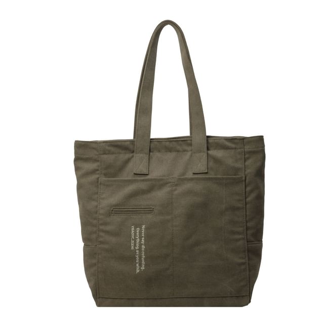 Lettering Carryall Bag