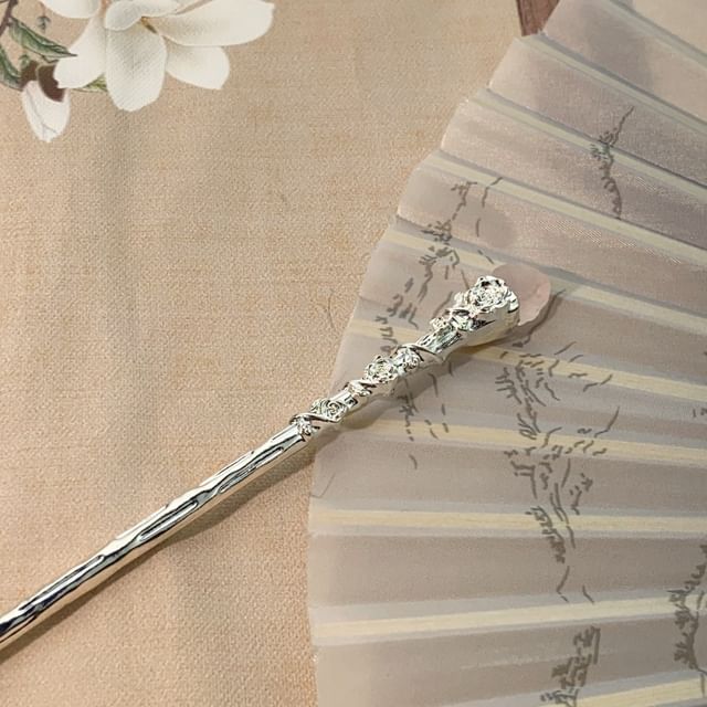 Hair Stick Faux Alloy Irregular Gemstone