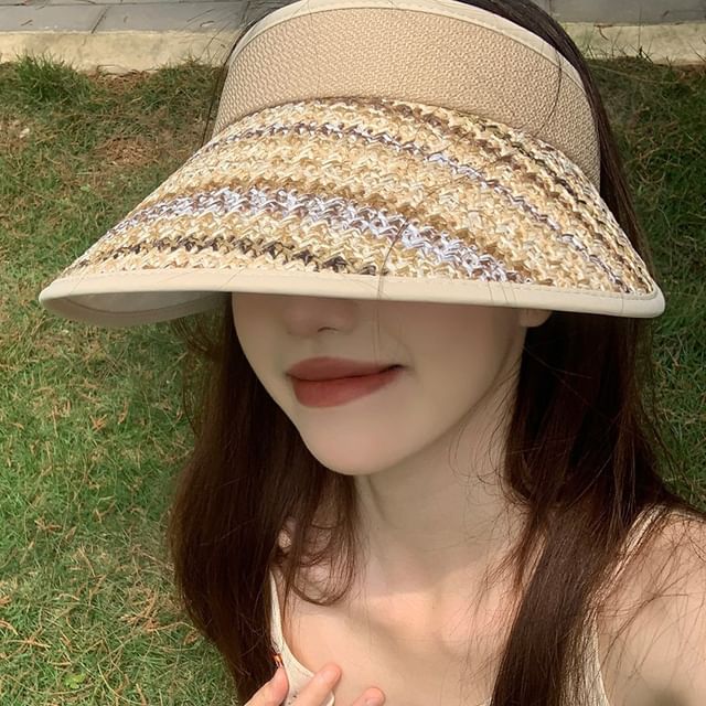 Striped Visor Sun