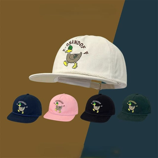 Duck Embroidered Baseball Cap