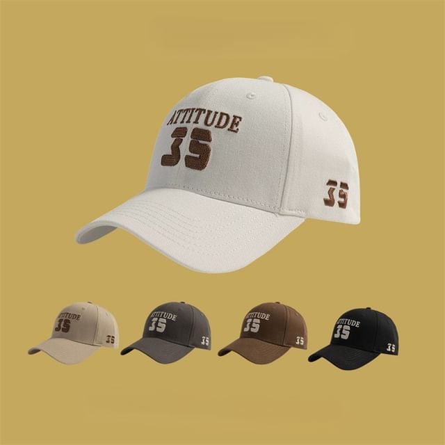 Cap Letter Embroidered Baseball