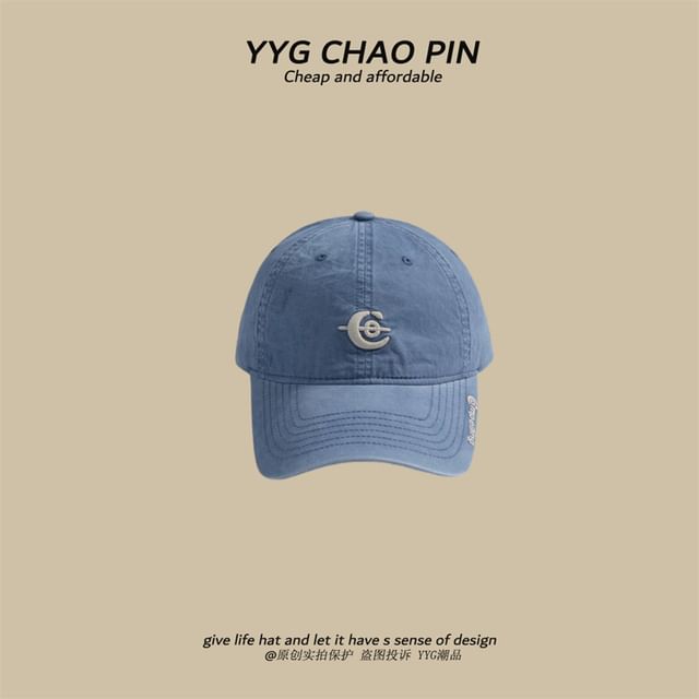 Letter Embroidered Cap Baseball