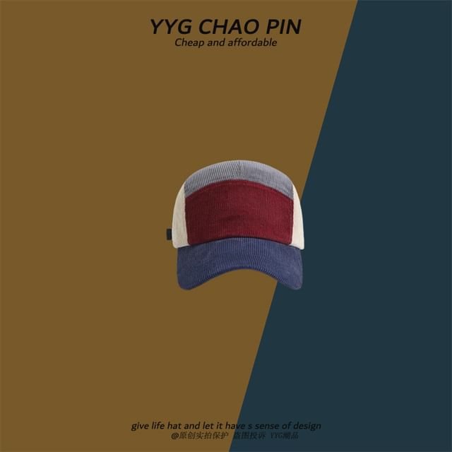 Cap Block Color Baseball