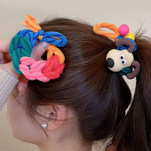 Braided Elastic Scrunchie
