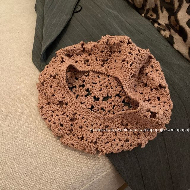 Plain Beret Crochet