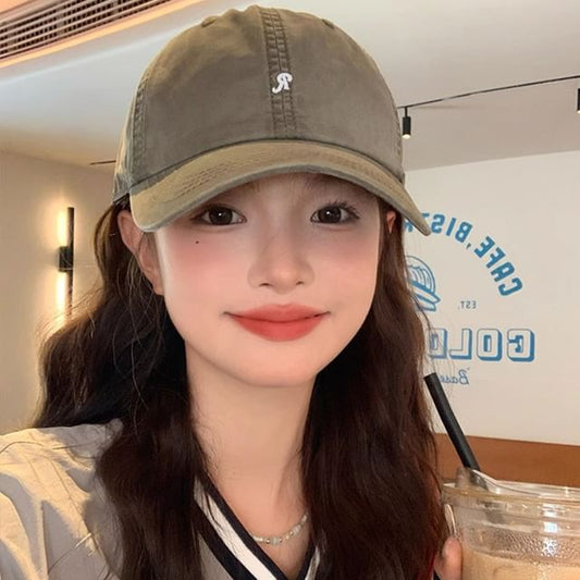 Cap Lettering Baseball Embroidered