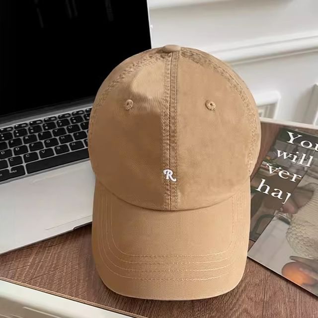 Cap Lettering Baseball Embroidered