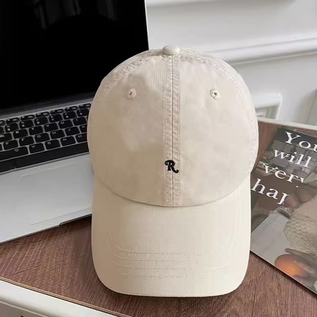 Cap Lettering Baseball Embroidered